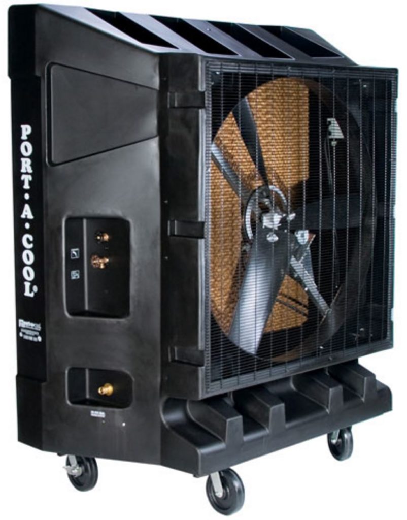 Portable Industrial air cooler 48 inch Single Speed